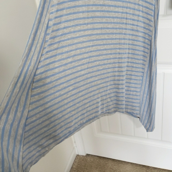 🪻BOGO🪻 MATILDA JANE‎ Dress Blue and Gray Stripes Size Med - Picture 5 of 11